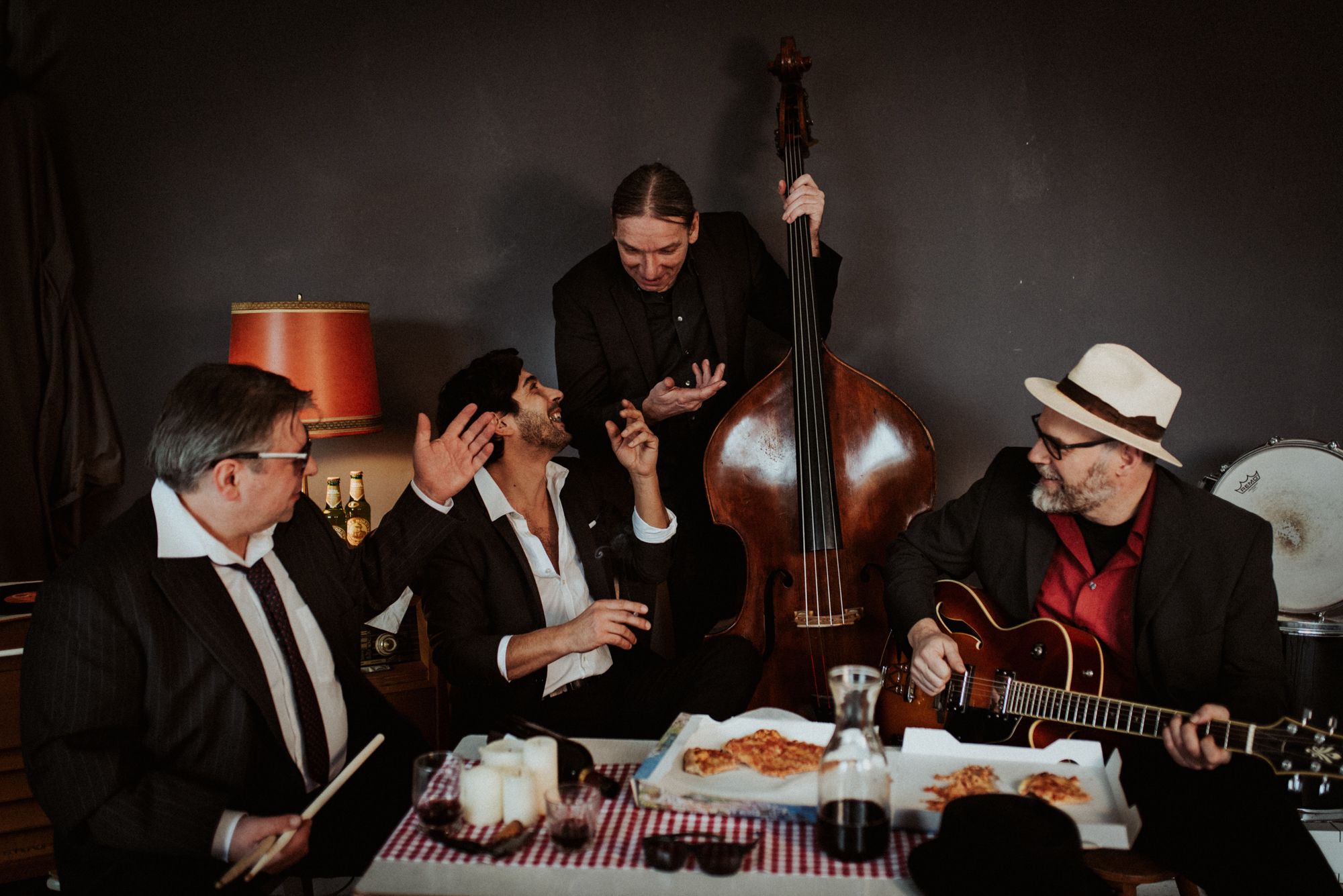 Quartetto Corleone Italienische Liveband RocknRollband Livemusik mit italienischen Klassikern Hochzeitsband